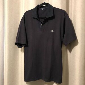 Burberry London Mens Polo Style  100% Cotton Golf Shirt - Size L